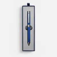 Ручка шариковая Broad Ring Soft Touch в футляре, синяя Ручка шариковая Broad Ring Soft Touch в футляре, синяя