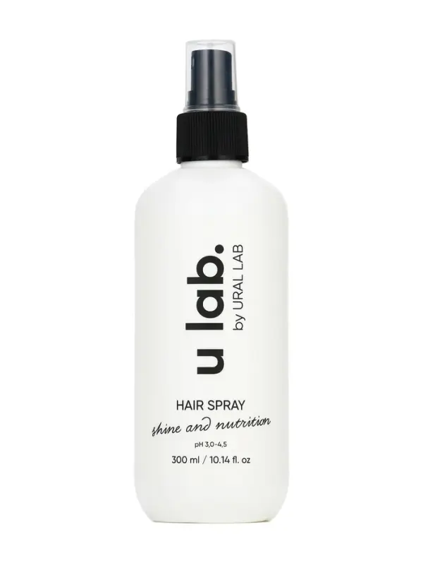 Спрей для волос термозащита &laquo;Блеск и Питание&raquo;, цветочный аромат, 300 мл, ULAB