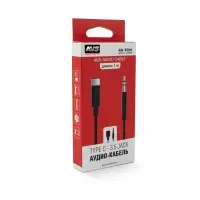 Кабель AVS Type C - 3.5 Jack (1м) AU-TC01