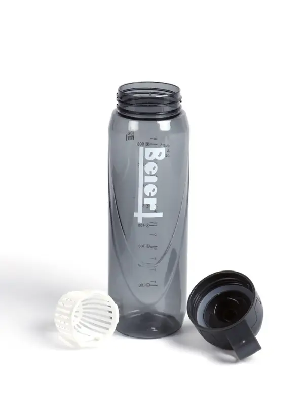 Бутылка для воды SPORT, 1 л, чёрная