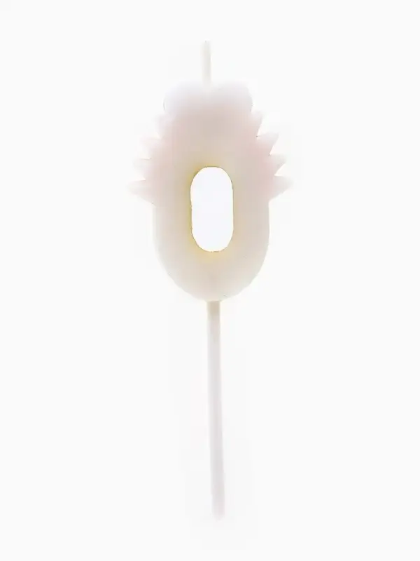 Свеча для торта цифра 0 &laquo;Зверюшка&raquo;, 5см