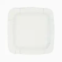 МП Тарелка одноразовая бумажная квадратная "Эко",21 см (10 шт.)