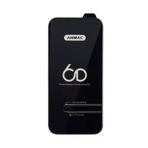 Защитное стекло для iPhone 14 Pro Anmac 6D Black без упаковки Арт. 1137310 (10 шт./уп.)