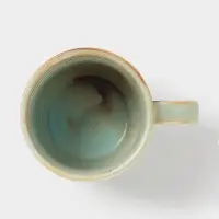 Кружка Magistro Sand Ripples, 300 мл, фарфор, голубая