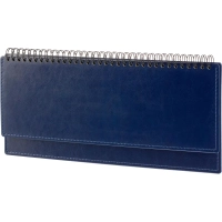 Планинг датированный 2026, синий, 303х150 мм, 120стр, АТТАСНЕ Agenda