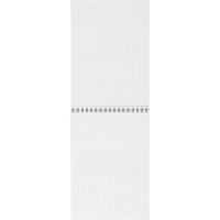 Блокнот А5 60л Attache Nature Beige flowers клет,65г,100%,греб,карт,ВД-лак