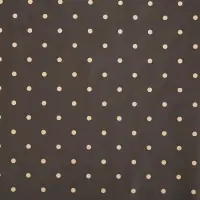 Бумага упаковочная крафт &laquo;Чёрный в горошек&raquo;, 50 х 70 см