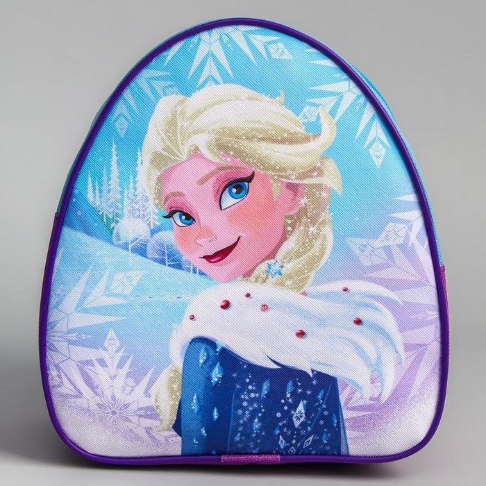 Рюкзак детский, 23х21х10 см, Холодное сердце