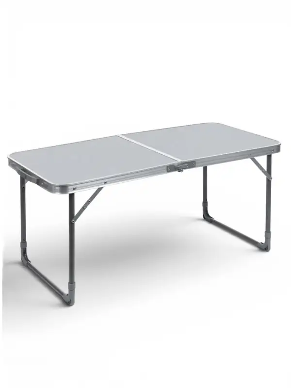 Стол складной ССТ-3, 102&times;50&times;44.5/61 см, металлик
