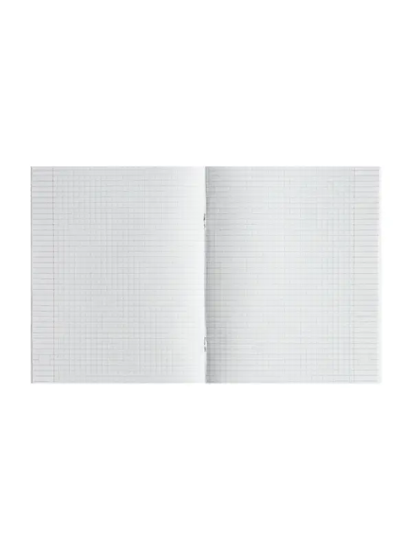Тетрадь предметная 48 листов в клетку Calligrata, «Металл. Биология», обложка мелованный картон, серые листы