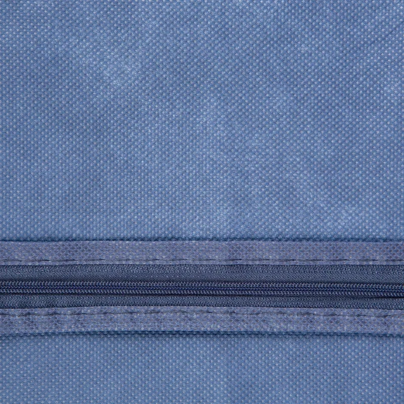 Чехол для одежды из спанбонда Luscan с окошком, 60х100см, синий, HD-HH008