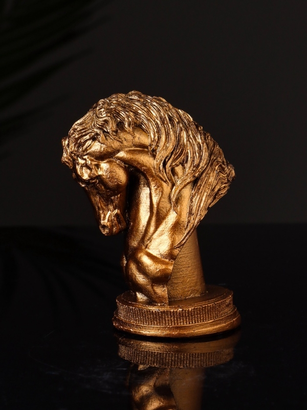 Фигура  Фигура "Конь " 9х6 см, цвет бронза