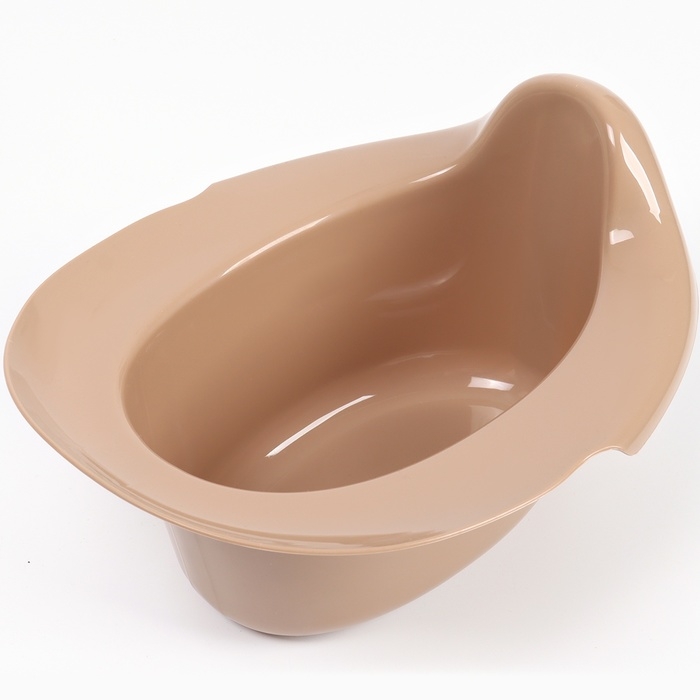 Горшок детский антискользящий «Комфорт» с крышкой, съёмная чаша, цвет кремовый Горшок детский антискользящий «Комфорт» с крышкой, съёмная чаша, цвет кремовый