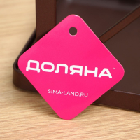 Подставка для крышек Доляна «Лофт», 16×13×33,5 см, цвет коричневый