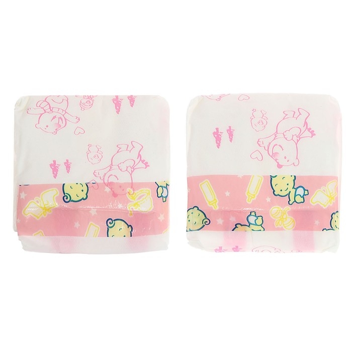 Аксессуар для кукол «Подгузник», 2 штуки Аксессуар для кукол «Подгузник», 2 штуки