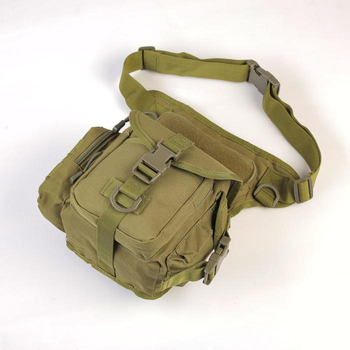 Сумка набедренная Сумка набедренная "Аdventure", камуфляж, зеленая