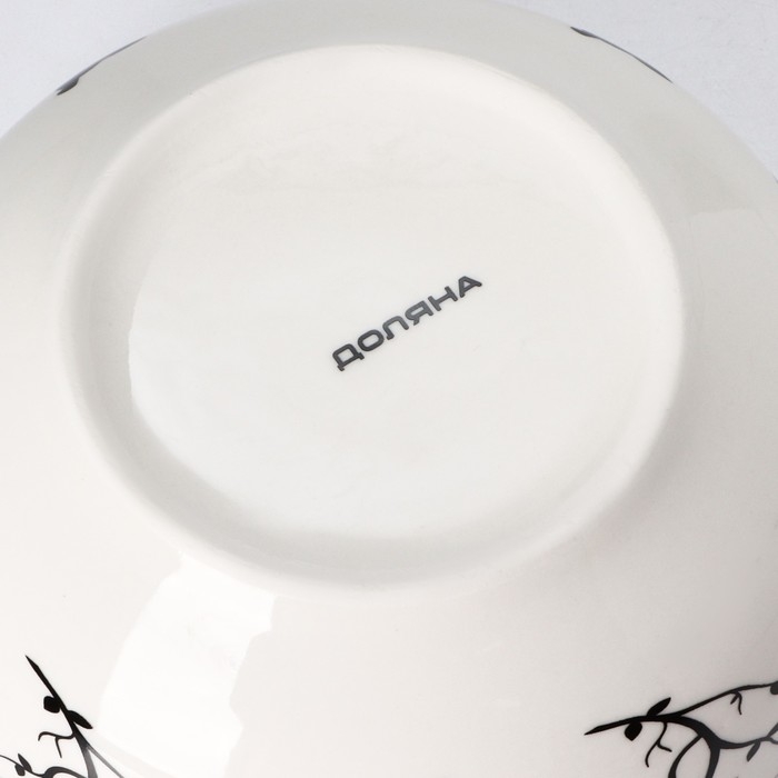 Салатник Доляна «Весенний вечер», 600 мл, d=15,5 см, цвет белый Салатник Доляна «Весенний вечер», 600 мл, d=15,5 см, цвет белый