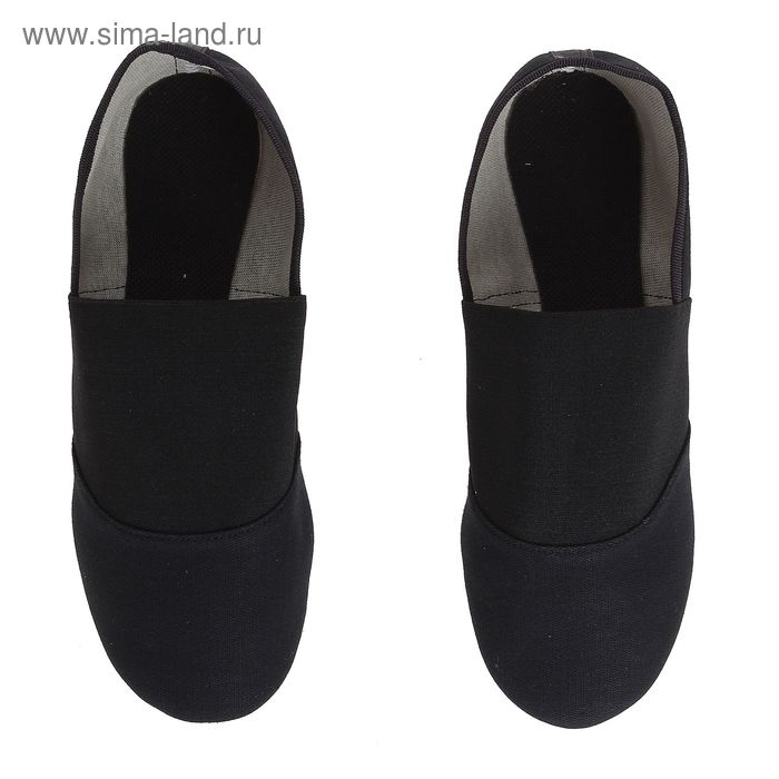 Джазовки тканевые, с резинкой, длина по стельке 24 см, цвет чёрный Джазовки тканевые, с резинкой, длина по стельке 24 см, цвет чёрный