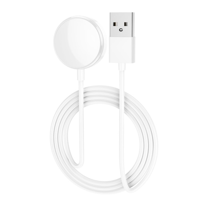 Кабель для зарядки смарт-часов Hoco Y1 Pro, 80 см, белый