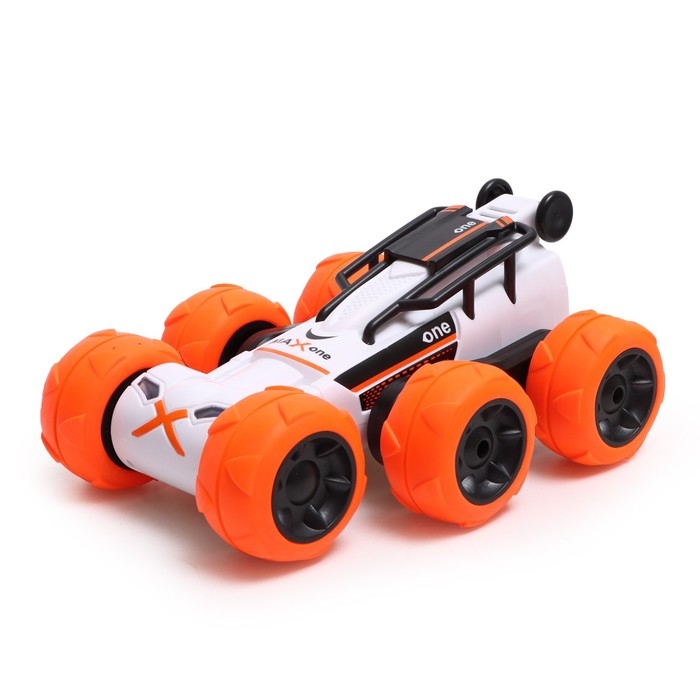 Перевёртыш радиоуправляемый «Акробат», работает от аккумулятора, цвет белый Перевёртыш радиоуправляемый «Акробат», работает от аккумулятора, цвет белый