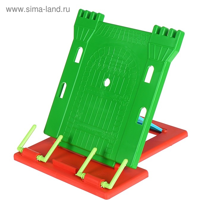 Подставка для книг пластиковая, УНИ Подставка для книг пластиковая, УНИ "Замок", МИКС