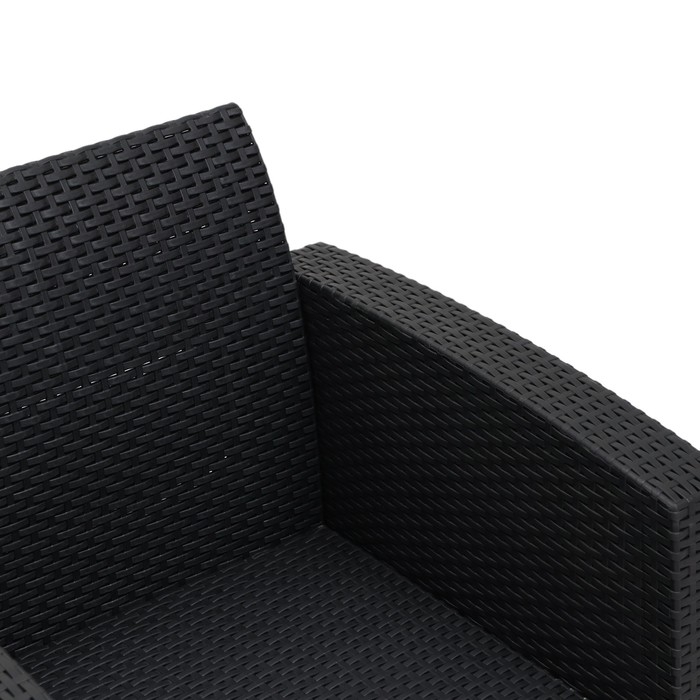 Набор кресел Бора 68 х 66 х 76 см, антрацит, 2 штуки Набор кресел Бора 68 х 66 х 76 см, антрацит, 2 штуки