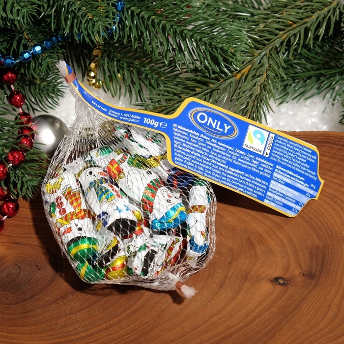 Шоколад молочный фигурный Шоколад молочный фигурный "Снеговики", 85±5 г