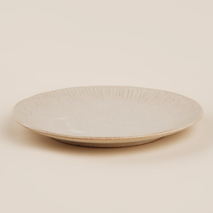 Тарелка керамическая SL Home «Виенто», d=28 см, цвет бежевый Тарелка керамическая SL Home «Виенто», d=28 см, цвет бежевый