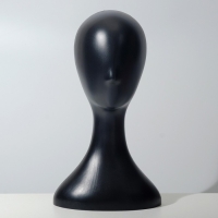 Бюст для украшений «Анфас», 28×28×40 см, цвет чёрный