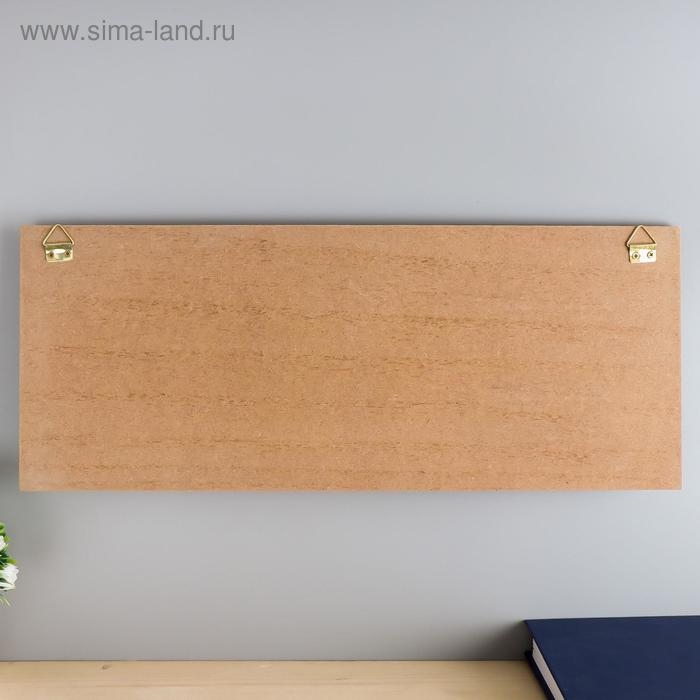 Крючки декоративные дерево Крючки декоративные дерево "Букетики цветов в горшках" 16х40х3,5 см