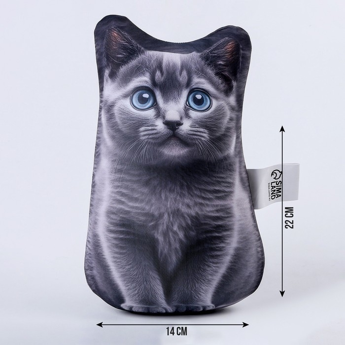 Антистресс игрушка &laquo;Котик Русский Голубой&raquo;