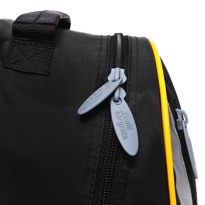 Рюкзак школьный, 37 х 26 х 13 см, эргономичная спинка, Calligrata ОРТ  Рюкзак школьный, 37 х 26 х 13 см, эргономичная спинка, Calligrata ОРТ "Крутой кот"