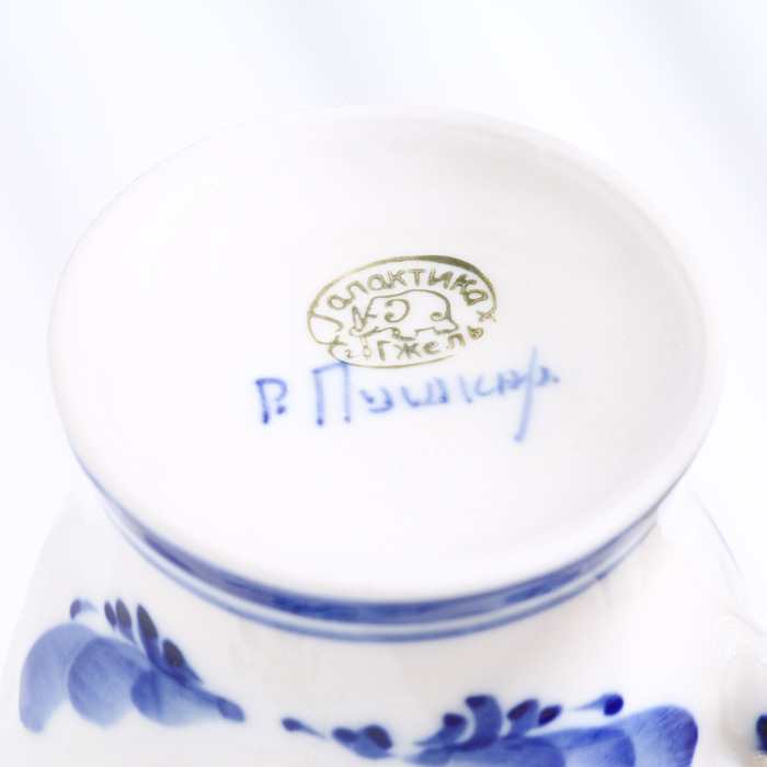 Кружка &laquo;Галактика&raquo;, H=11,5 см, , V0,42л, гжель