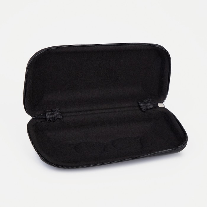 Футляр для очков на молнии, длина 16,5 см, цвет тёмно-синий Футляр для очков на молнии, длина 16,5 см, цвет тёмно-синий