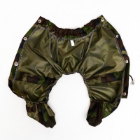 Комбинезон для животных, без подклада, L (ДС 28-30, ОШ 32, ОГ 36-40 см), камуфляж