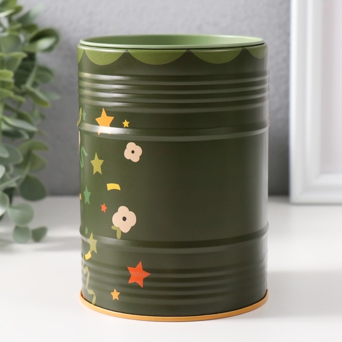 Копилка металл банка Копилка металл банка "Веселые праздники" МИКС 9х9х12,4 см