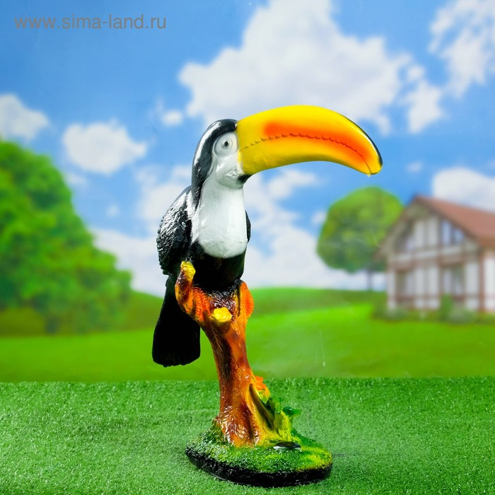 Садовая фигура Садовая фигура "Тукан" 15х36х42см