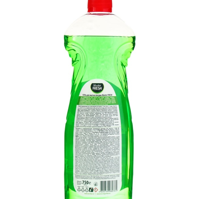 Гель-бальзам  Mater FRESH для мытья посуды, формула GOLD, цитрус, 750 мл Гель-бальзам  Mater FRESH для мытья посуды, формула GOLD, цитрус, 750 мл