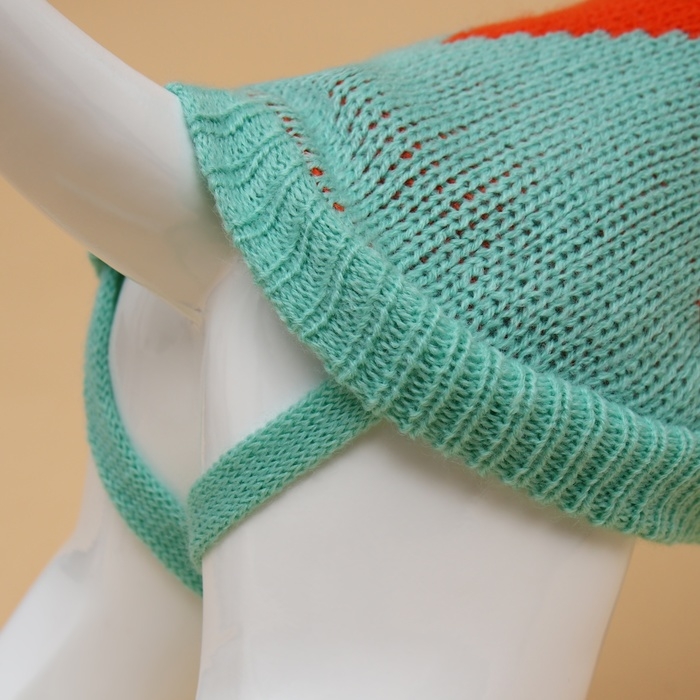 Свитер  Свитер "Весеннее настроение",  2XL (ДС 34, ОШ 34, ОГ 32-51 см)