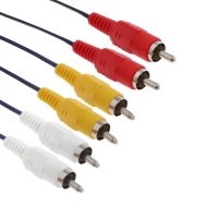 Кабель Luazon KDGN-001, 3xRCA (M) - 3xRCA (M), 1.5 м