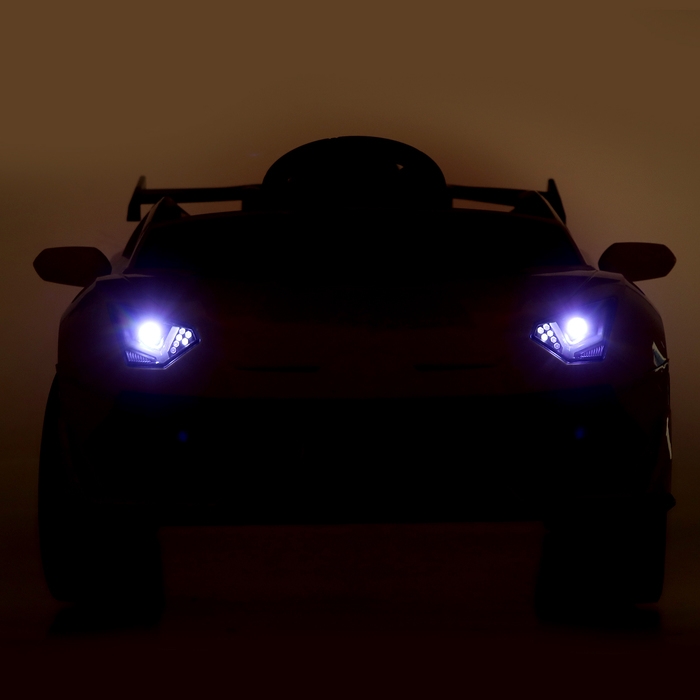 Электромобиль «Ламбо», 2 мотора, цвет желтый Электромобиль «Ламбо», 2 мотора, цвет желтый