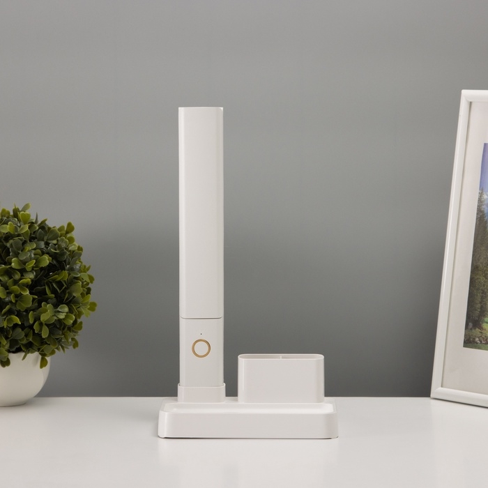 Лампа настольная Лампа настольная "Отличник" 5Вт LED 2700-6500К USB 1200mAh диммер 16х10х30см