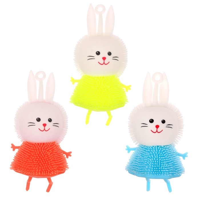 Антистресс сквиш мялка «Зайка», цвета МИКС, в шоубоксе Антистресс сквиш мялка «Зайка», цвета МИКС, в шоубоксе