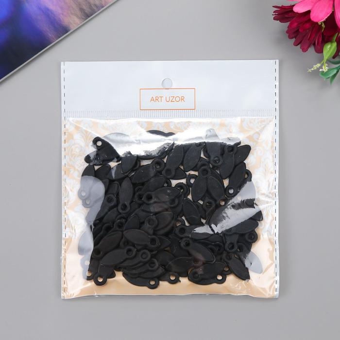 Фото-анкер (набор 100 шт) пластик чёрный 2,4х0,9 см Фото-анкер (набор 100 шт) пластик чёрный 2,4х0,9 см