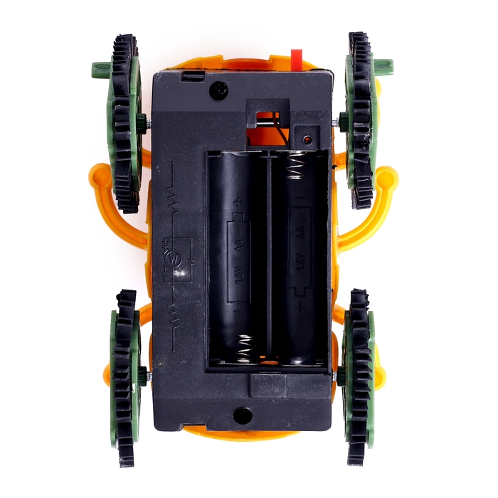 Перевёртыш «Весёлый жук», на батарейках, цвет жёлтый