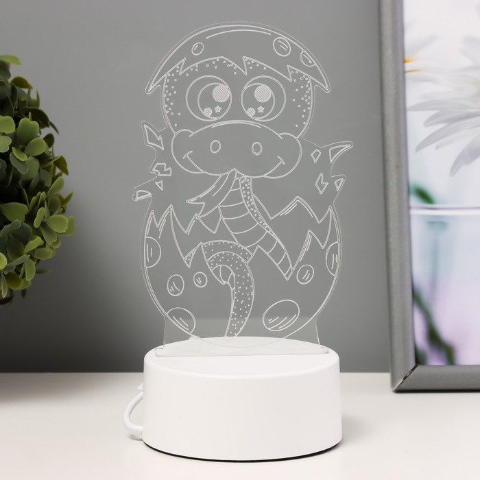 Светильник Светильник "Змейка" LED RGB от сети 8,5х9,5х14 см