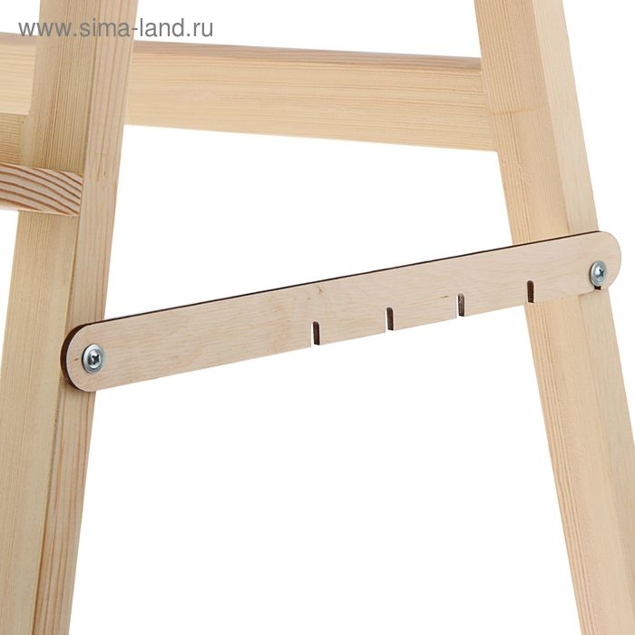 Мольберт тип «Хлопушка», 120 х 60 х 55 см, съемный планшет 75 х 60 см, неокрашенное дерево, Calligrata Мольберт тип «Хлопушка», 120 х 60 х 55 см, съемный планшет 75 х 60 см, неокрашенное дерево, Calligrata