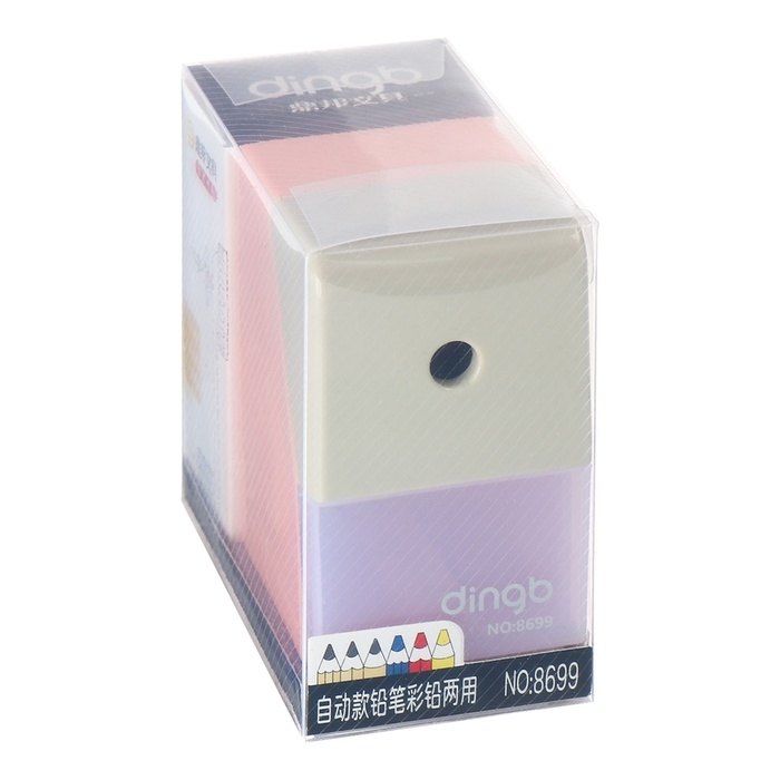 Точилка механическая с контейнером Классика Розовый Точилка механическая с контейнером Классика Розовый