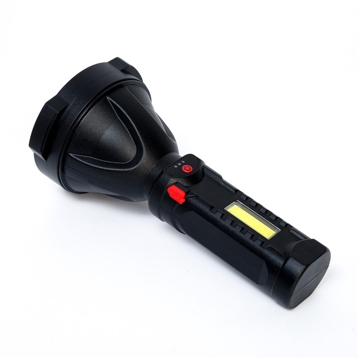 Фонарь ручной аккумуляторный, 1 Вт, 100 лм, 1200 мАч, OSL, LED, COB, 5 режимов, 4.3 х 9 х 18.7 см Фонарь ручной аккумуляторный, 1 Вт, 100 лм, 1200 мАч, OSL, LED, COB, 5 режимов, 4.3 х 9 х 18.7 см