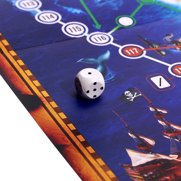 Игра-бродилка «Сокровища Флинта», расширенное издание Игра-бродилка «Сокровища Флинта», расширенное издание